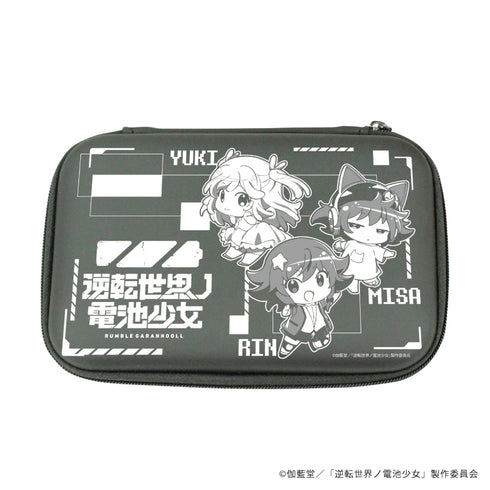 『逆転世界ノ電池少女』プロテクト収納ケース 01/赤城りん&蒼葉夕紀&黒木ミサ